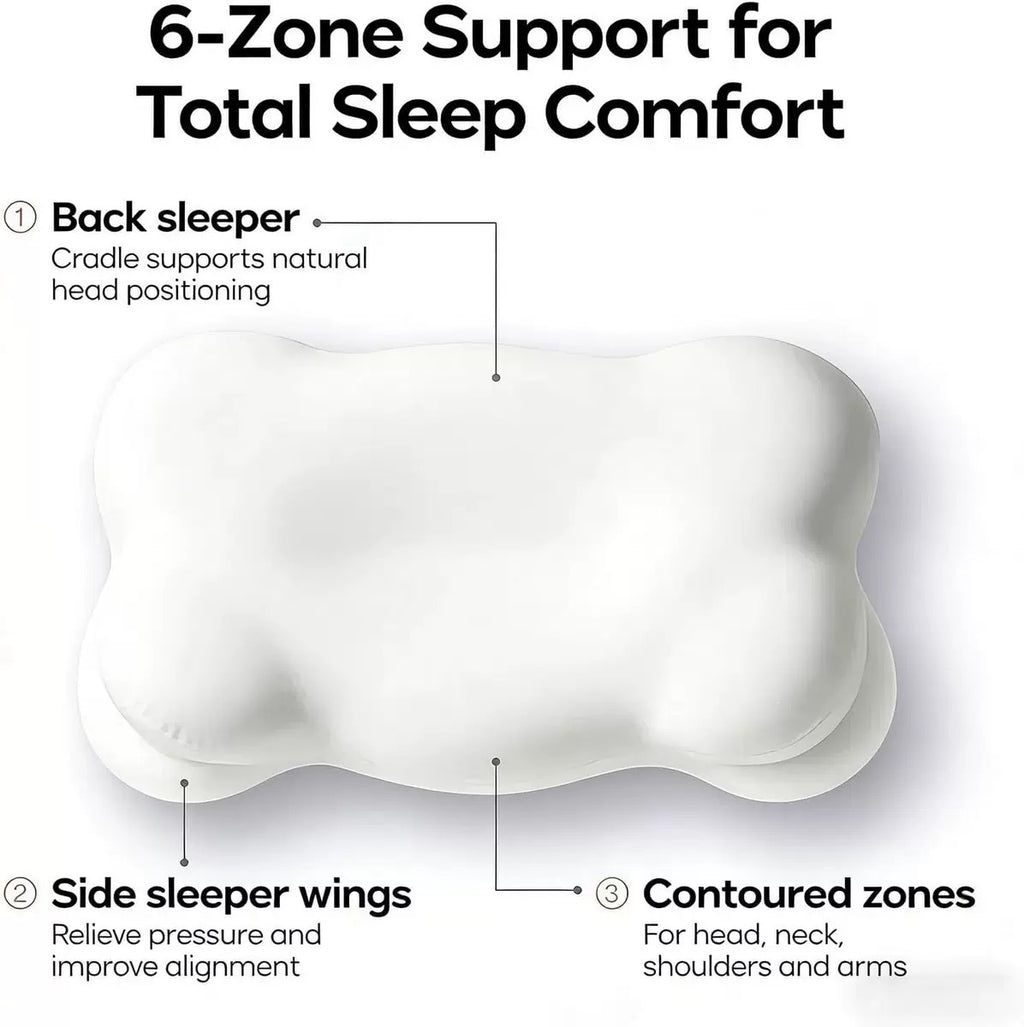 Butterfly Shape Memory Foam Support Pillow