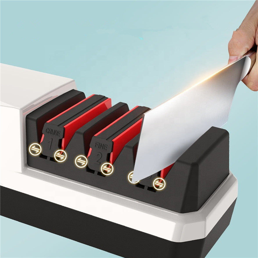 Professional Electric Knife Sharpener | Premium Diamond & Ceramic Wheels