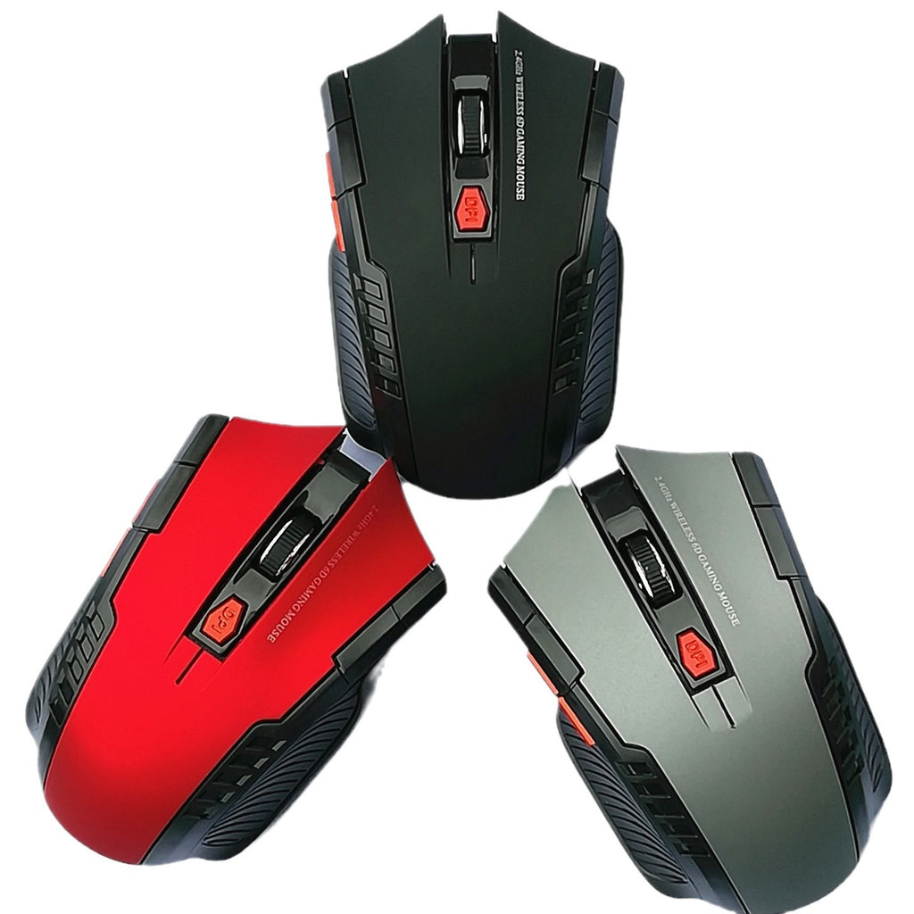 Ergonomic Wireless Optical Mouse – Precise 1600 DPI for Laptop, PC, and USB Devices