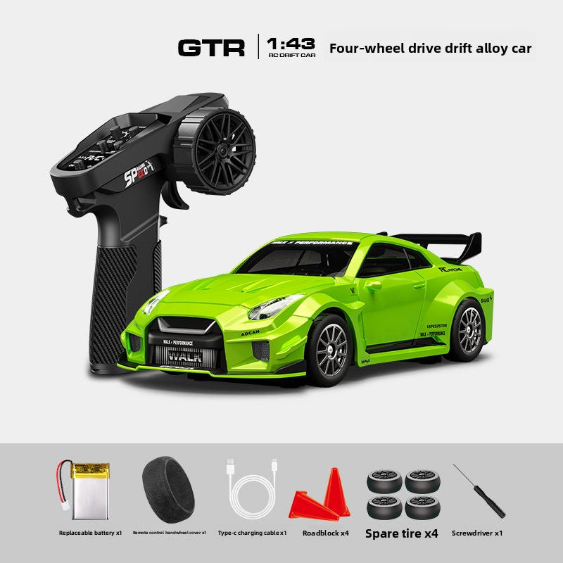 Alloy High-Speed ??Four-Wheel Drive Drift Remote Control Car