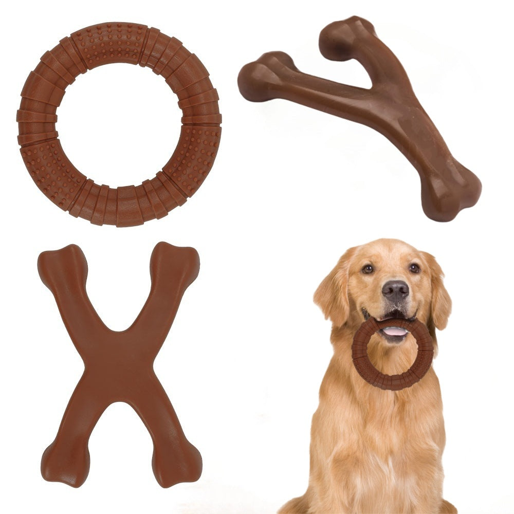 Nylon Chew Toy for Dogs Teeth Cleaning Bone