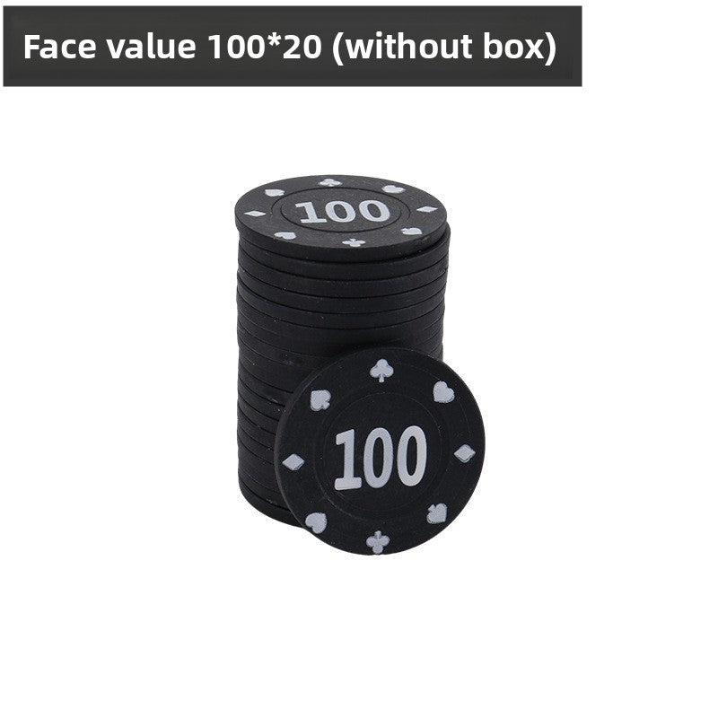 Plastic Poker Chips for Card Games
