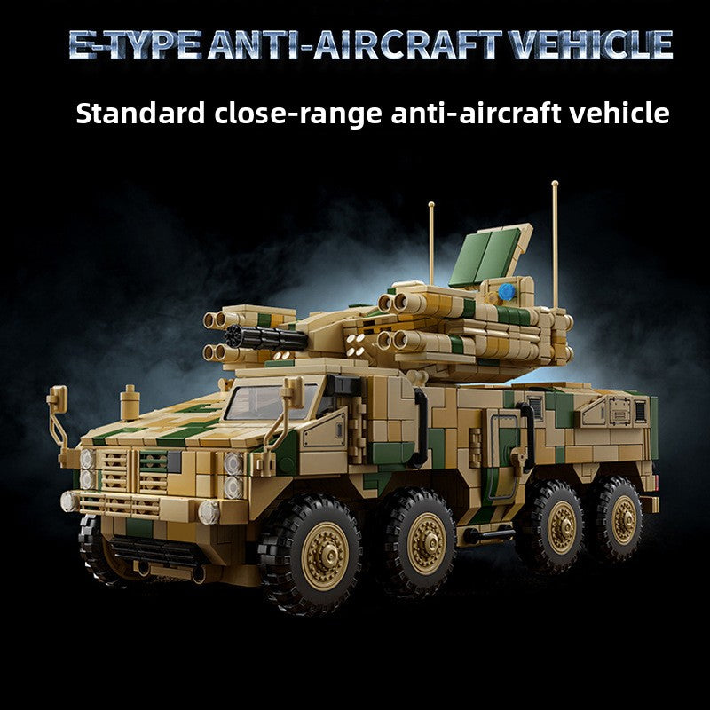 Military Building Blocks M2 Bradley Armored Vehicle Model