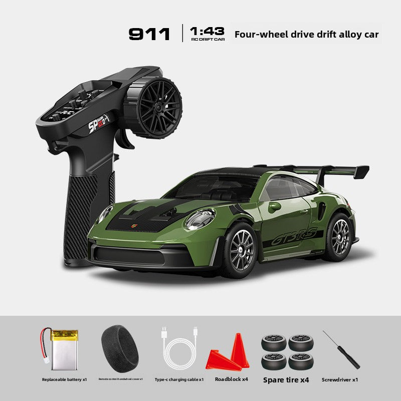 Alloy High-Speed ??Four-Wheel Drive Drift Remote Control Car