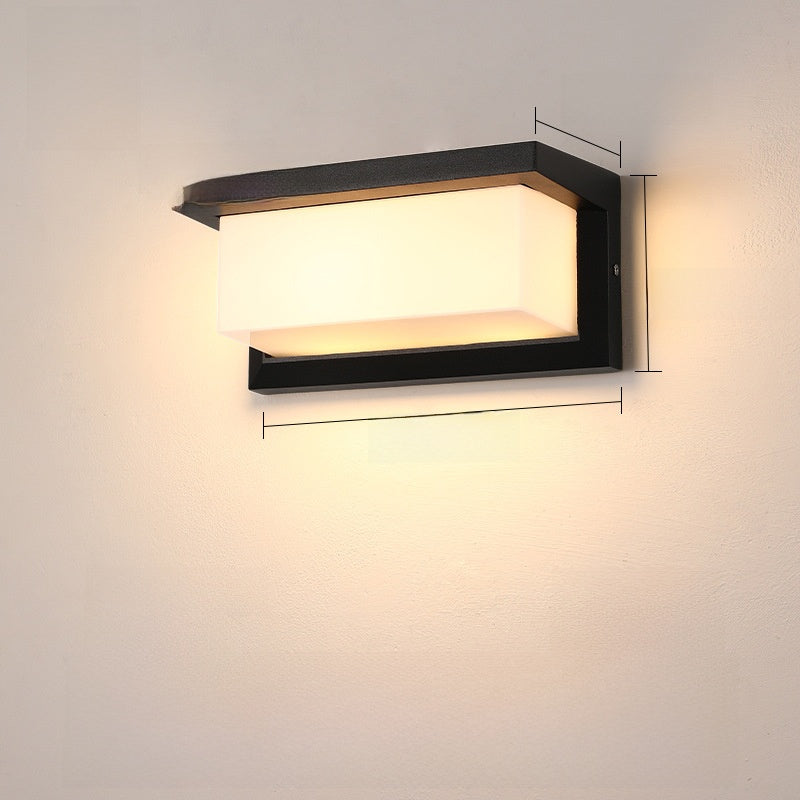 Waterproof Outdoor Wall Lamp with Motion Sensor