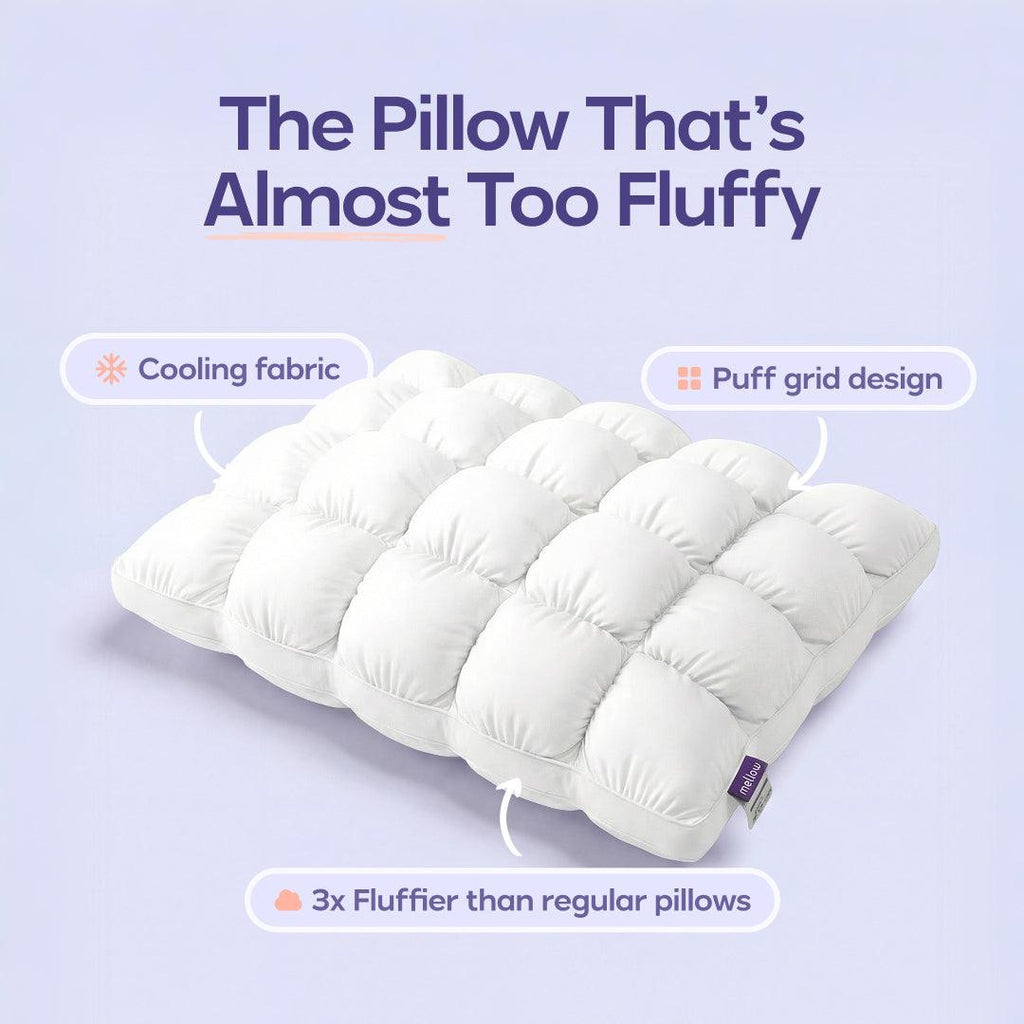 Ergonomic High-Resilience Cloud Comfort Pillow – Breathable Spandex Blend & Therapeutic Cervical Support Sleep System