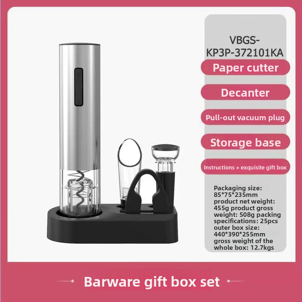 Electric Wine Bottle Opener with Base Stand