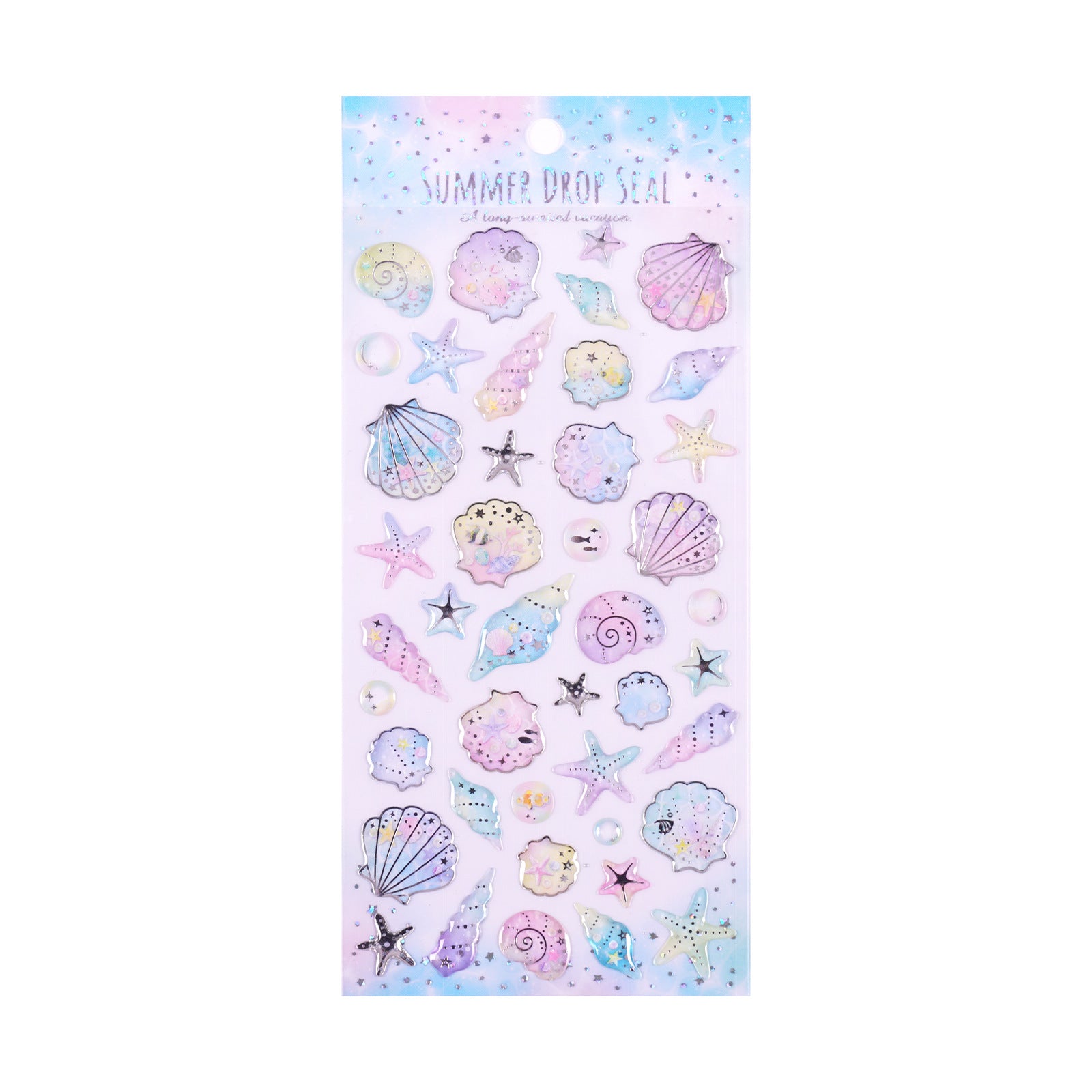Ocean Fish 3D Crystal Stickers for Kids Creative Decor