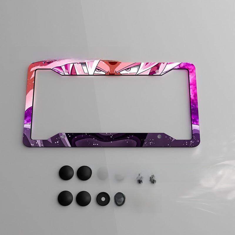 US Standard License Plate Frame with UV Coating