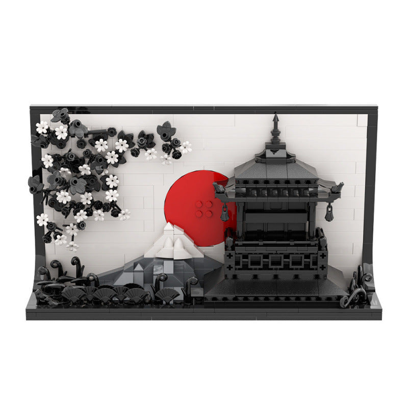 Japanese Art Style Educational Building Blocks
