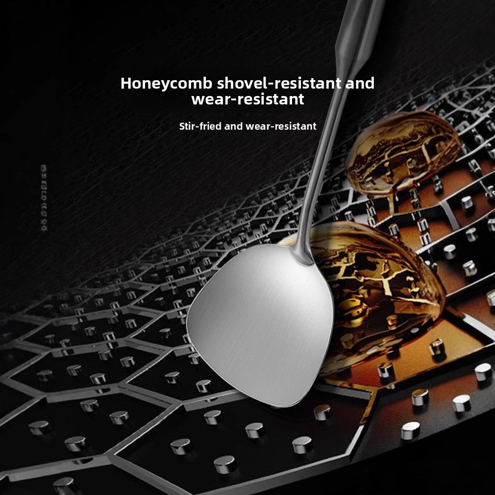 Stainless Steel Honeycomb Non-Stick Wok
