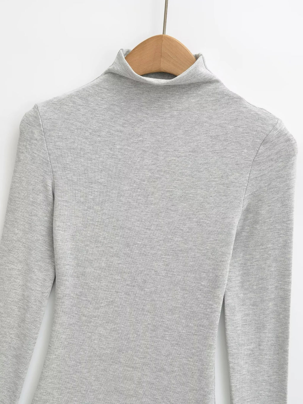 Women's Slim Fit Long Sleeve Turtleneck Shirt