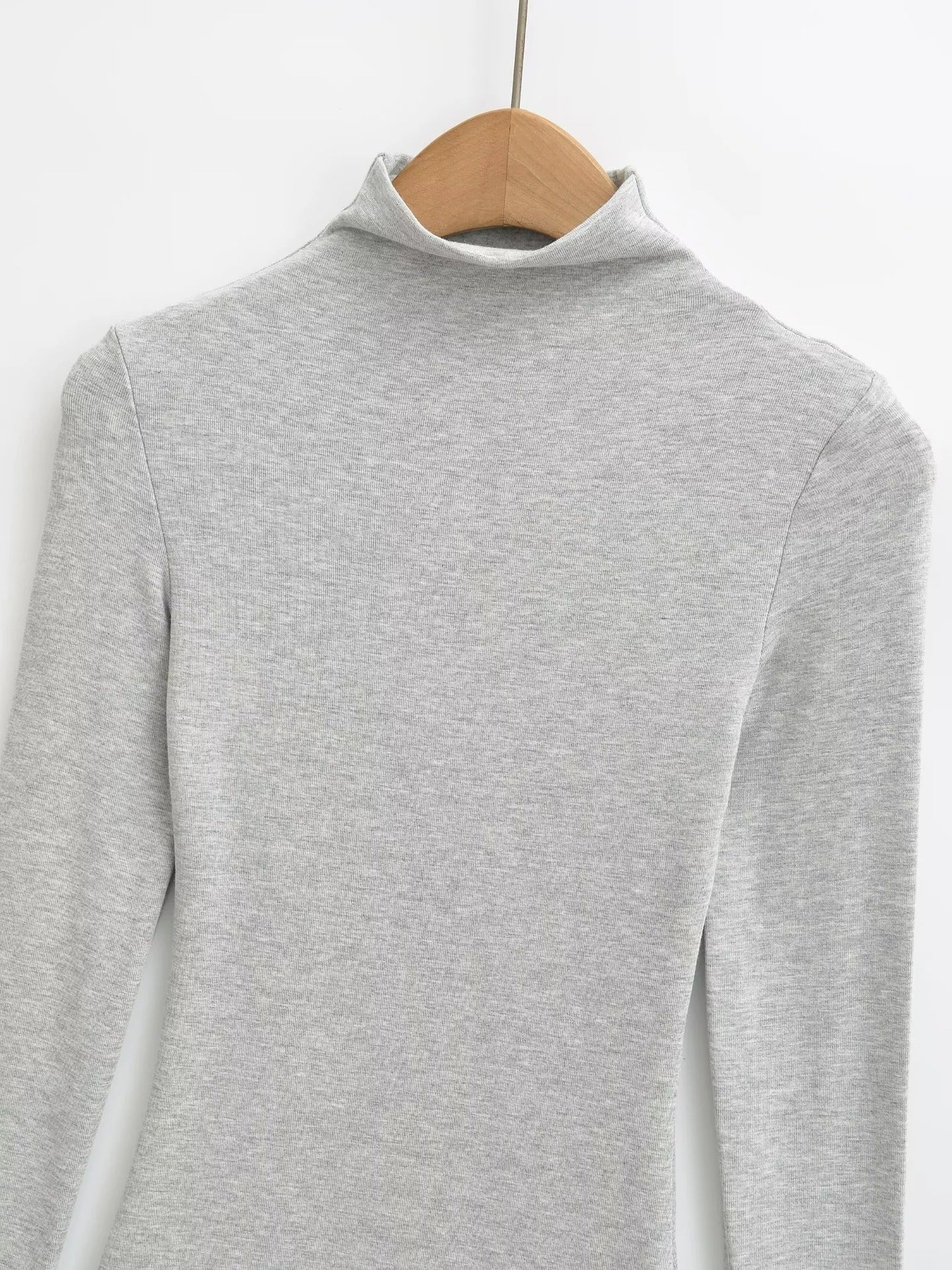 Women's Slim Fit Long Sleeve Turtleneck Shirt