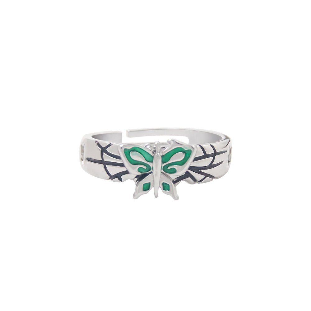 Anime Themed Metal Ring