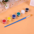 Factory Direct sales 3ml acrylic pigment strip 6 colors 12 colors Siamese suit Children diy handmade graffiti plaster painting