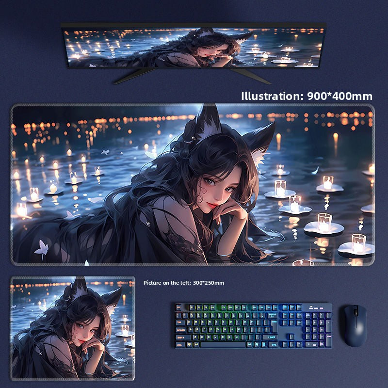 Anime Design Large Mouse Pad