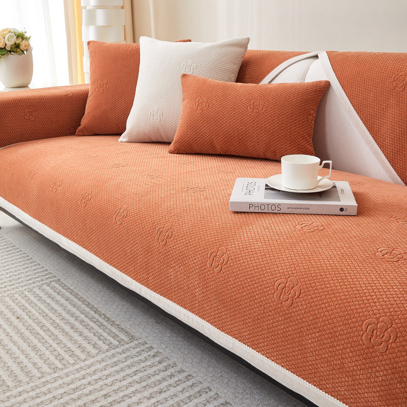Modern Chenille Sofa Cushion Cover