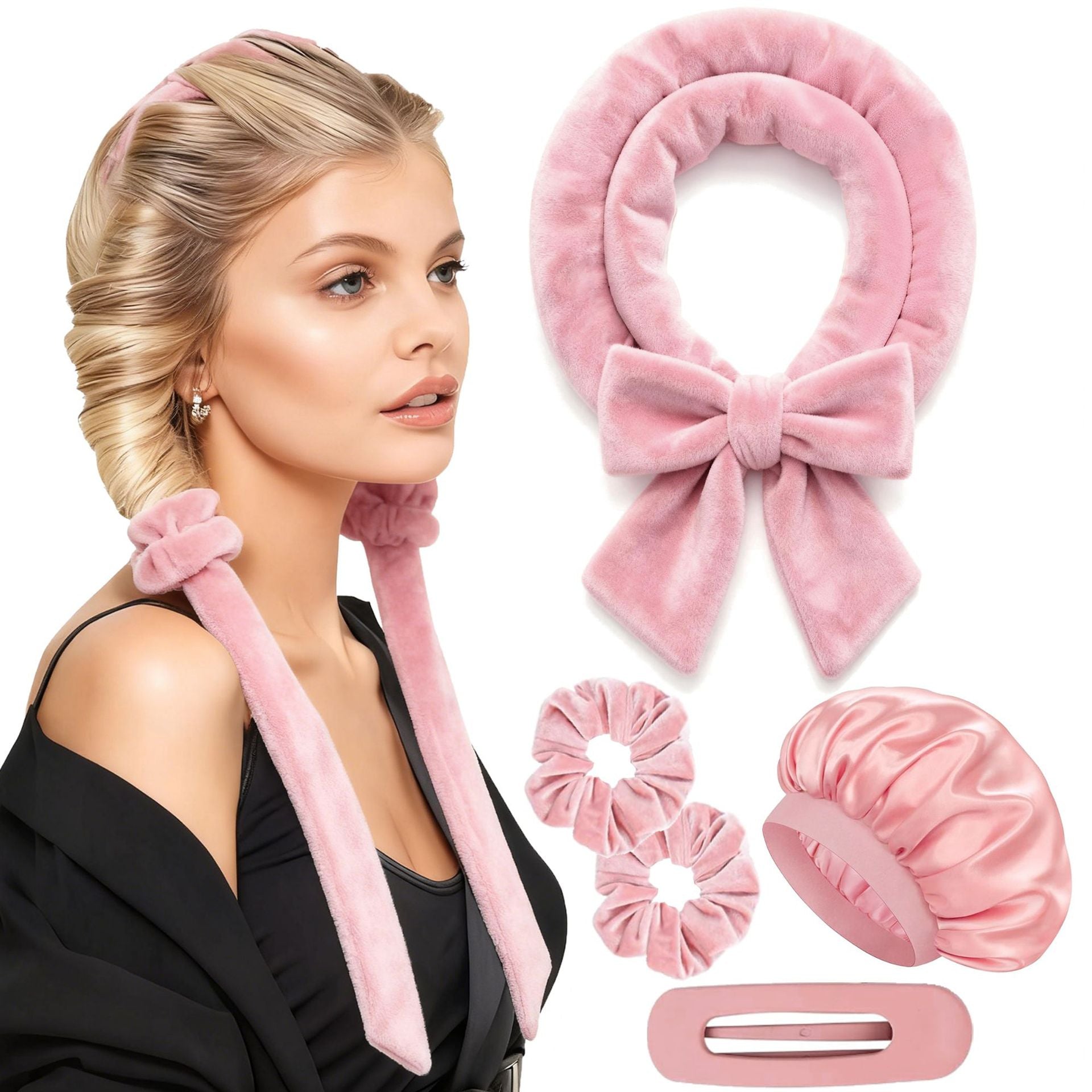 Soft Butterfly Bow Sleep Hair Coiler