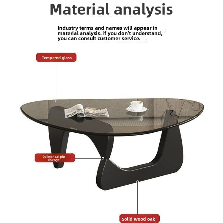 Simple and creative round coffee table