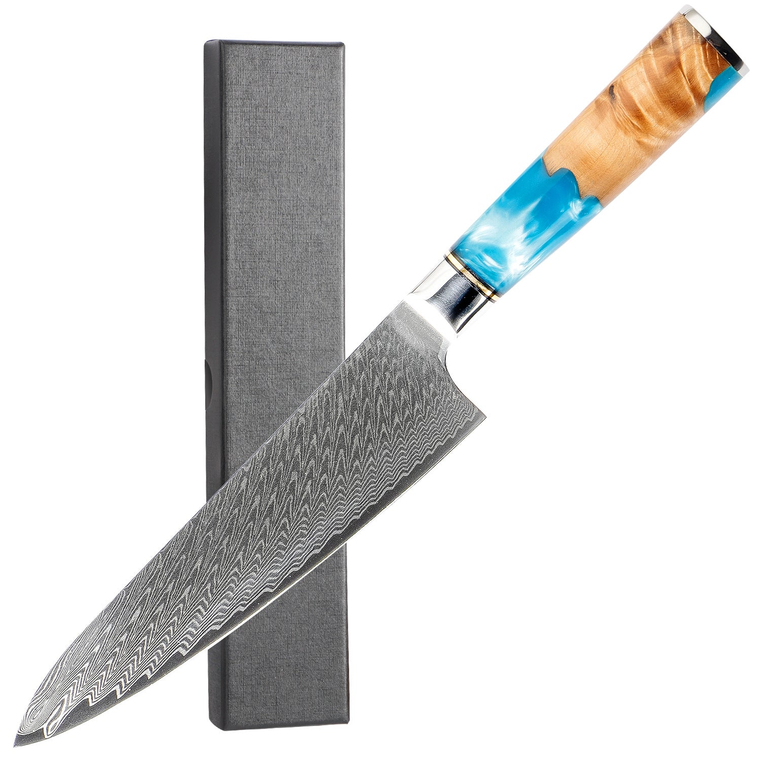 Premium VG10 Damascus Steel Knife Collection | Full Tang Professional Chef Knives