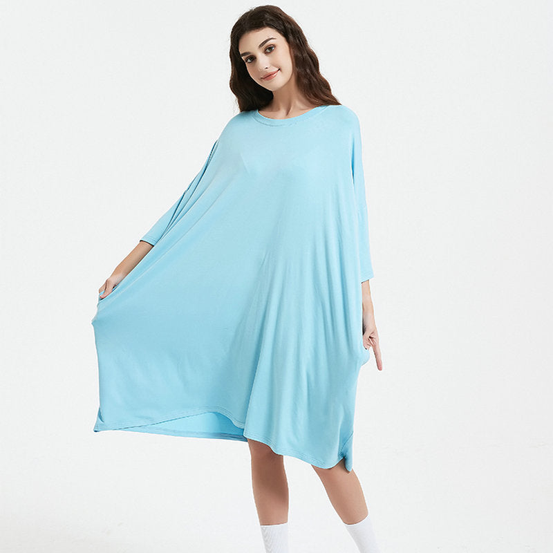 Womens Loose Fit Rayon T-Shirt