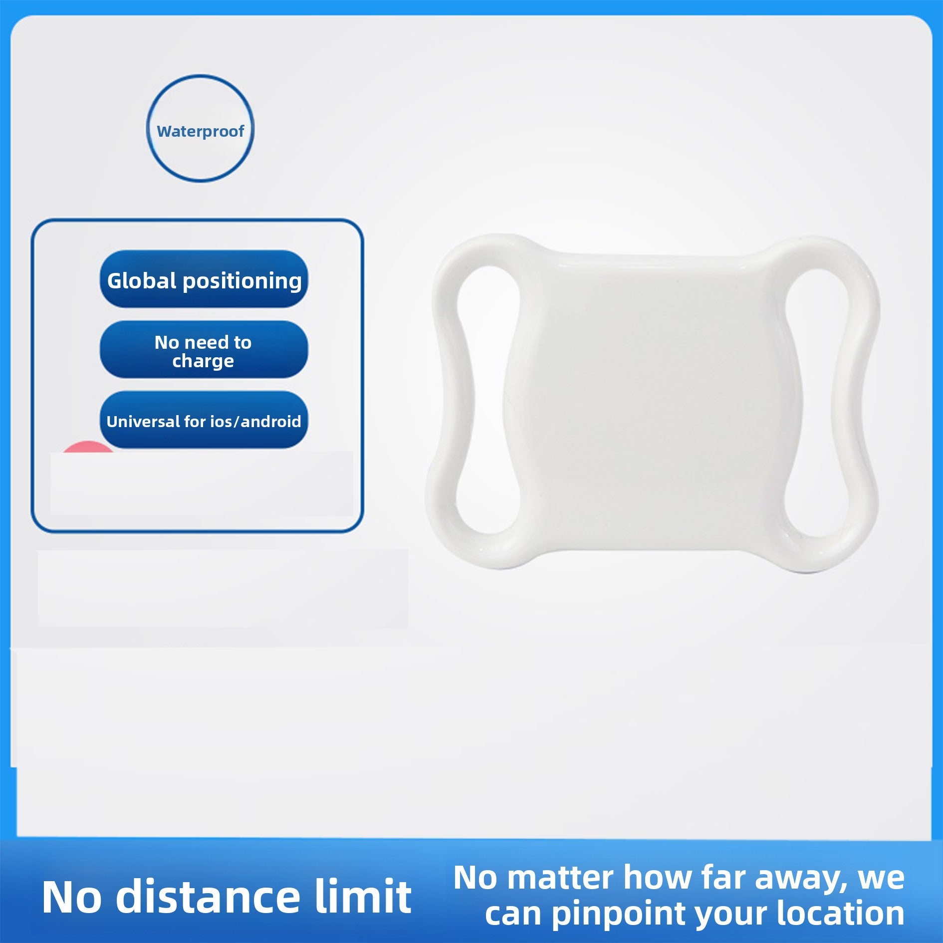Dual System Bluetooth Locator for iOS Android