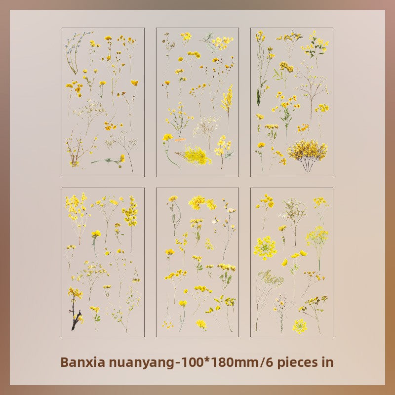 Nature Series PVC Sticker Sheets