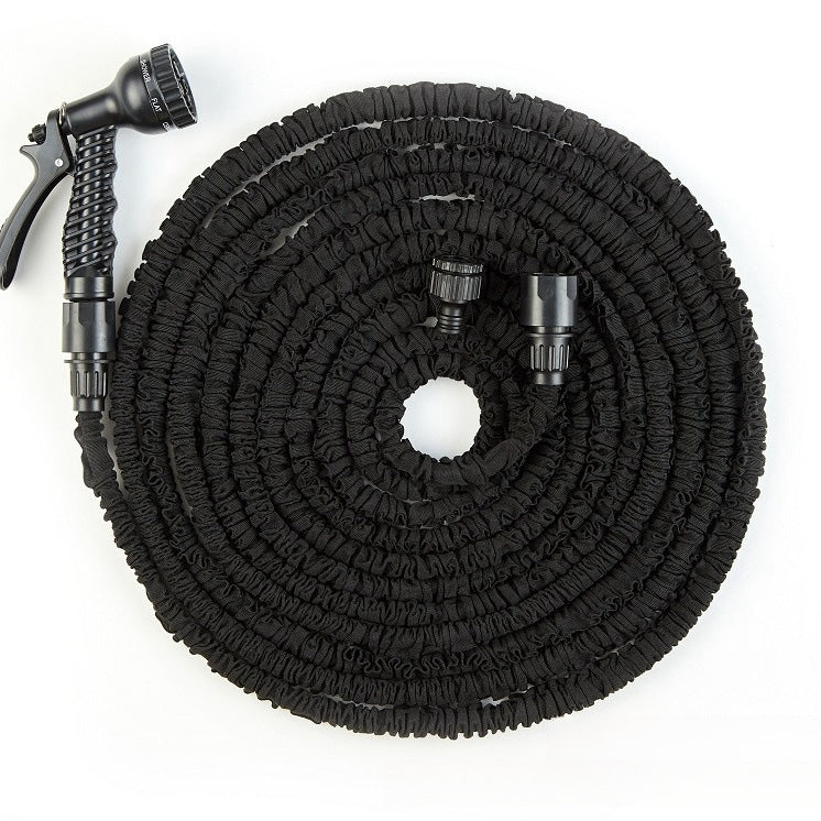 Professional Expandable Garden Hose – Heavy-Duty Telescopic PVC Water Pipe with 7-Pattern Precision Spray Gun & Quick-Connect System