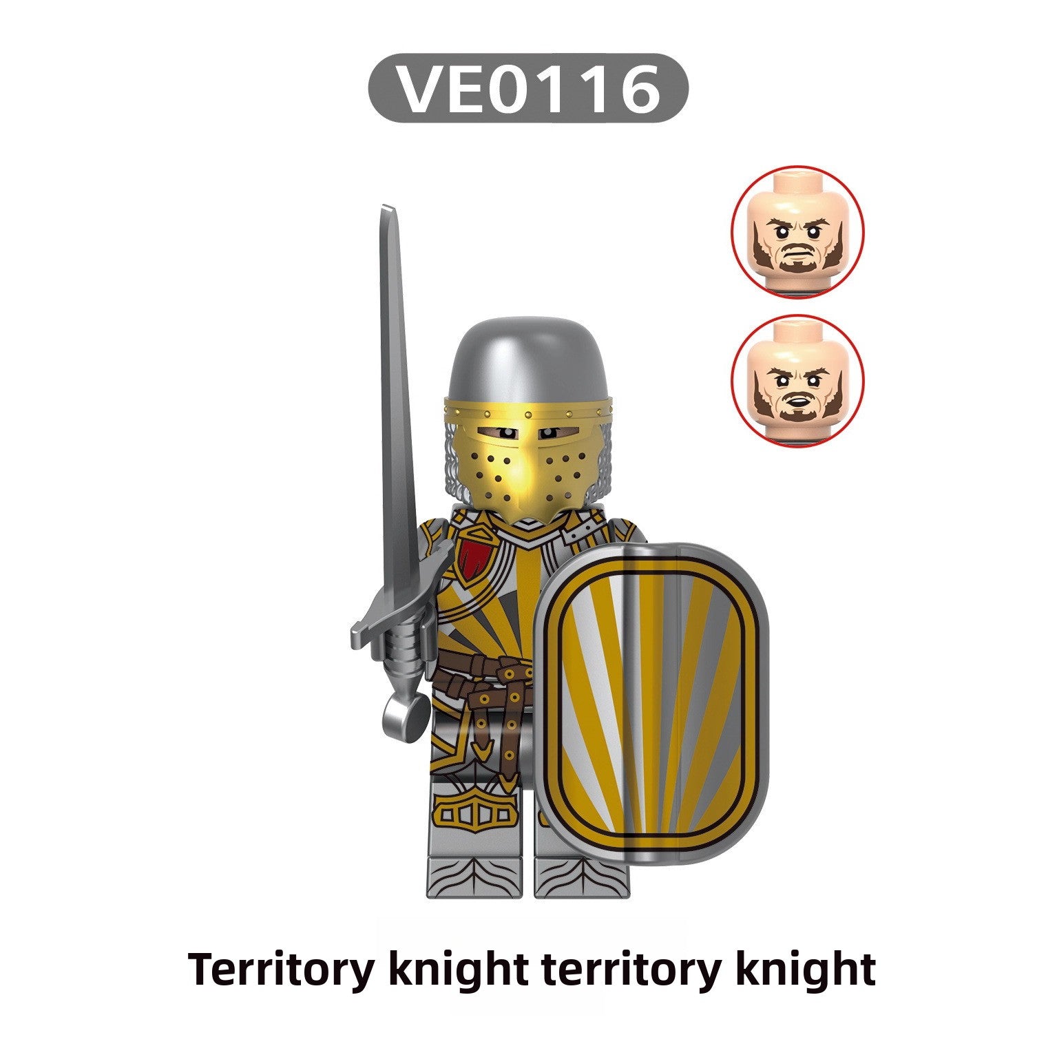 Medieval Knights and Imperial Guards Custom Collectible Minifigure