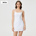 Aero Flex Open-Back Tennis Dress | Athletic Activewear with Built-In Lining