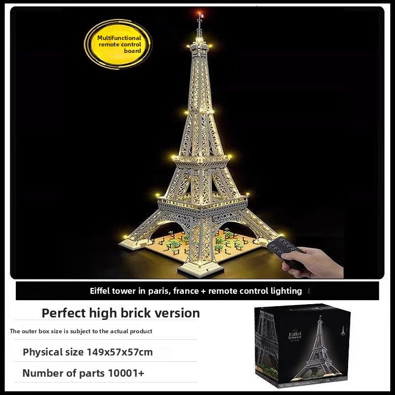 Eiffel Tower Building Blocks Model