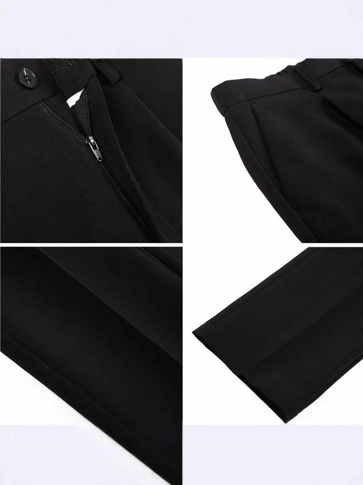 Men's Straight Leg Casual Trousers