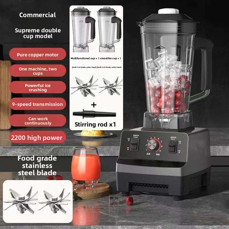 High-Speed 40000 RPM Electric Blender & Food Processor | 2L Multi-Functional Juicer