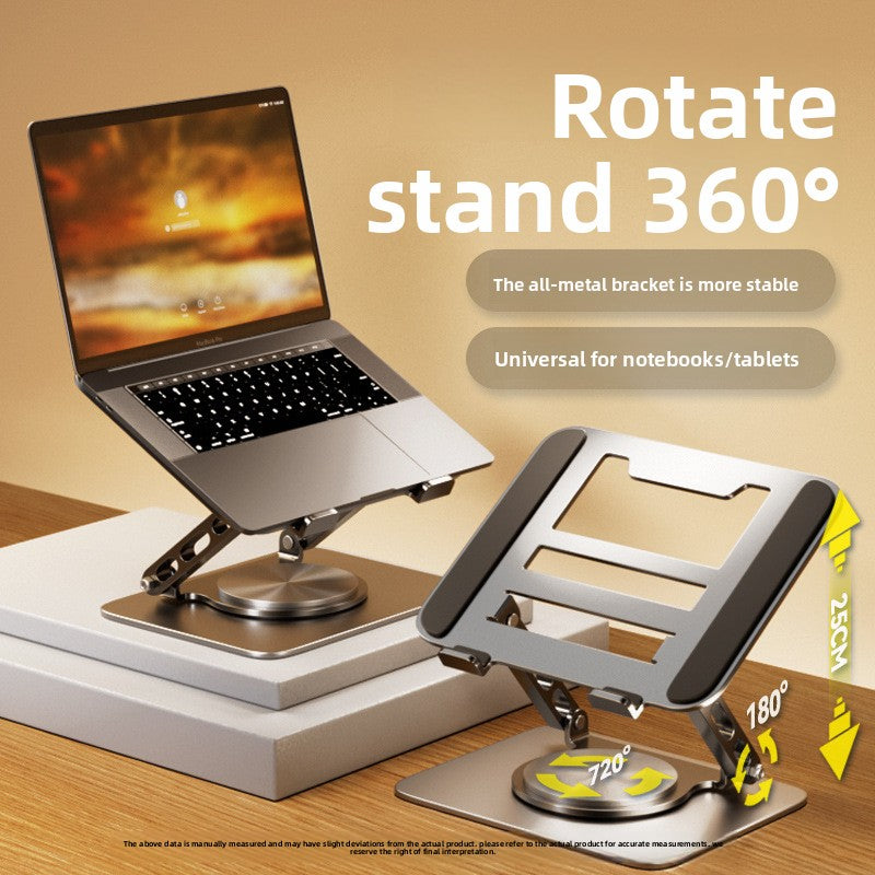 Munbyn 360 Rotating Adjustable Laptop stand Aluminum Ergonomic Computer Holder