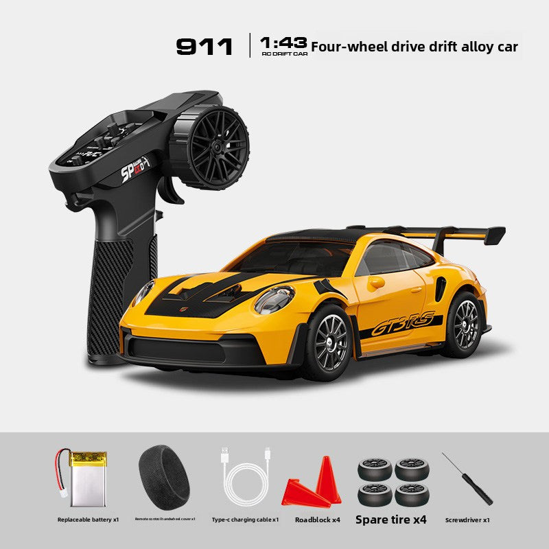 Alloy High-Speed ??Four-Wheel Drive Drift Remote Control Car