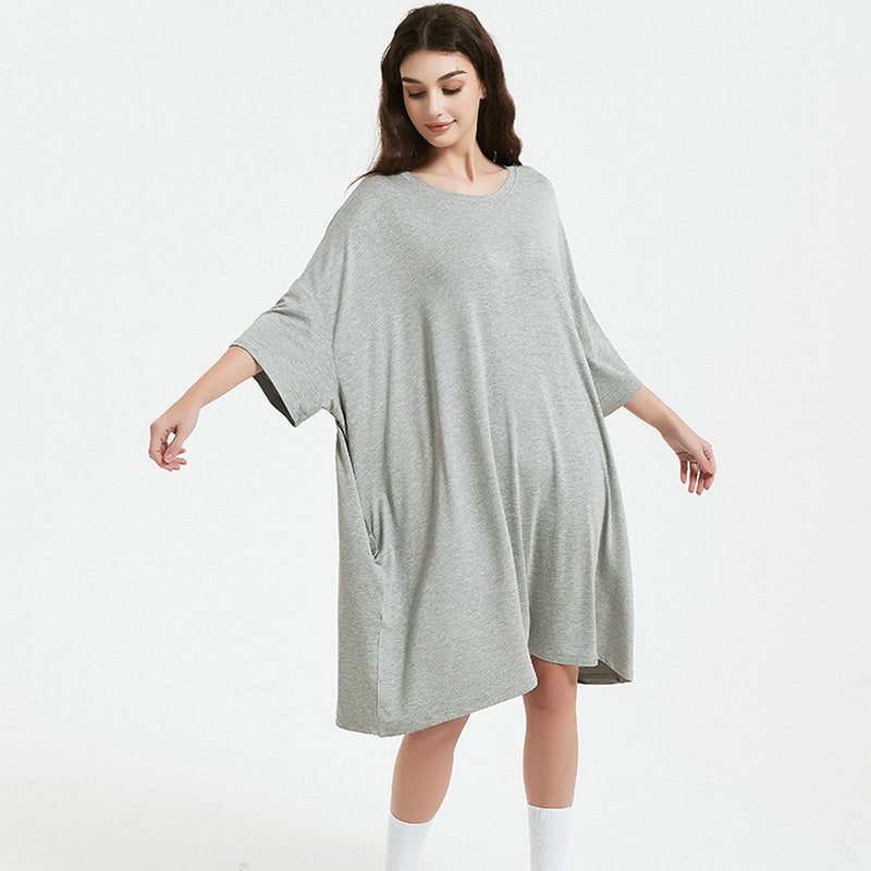 Womens Loose Fit Rayon T-Shirt