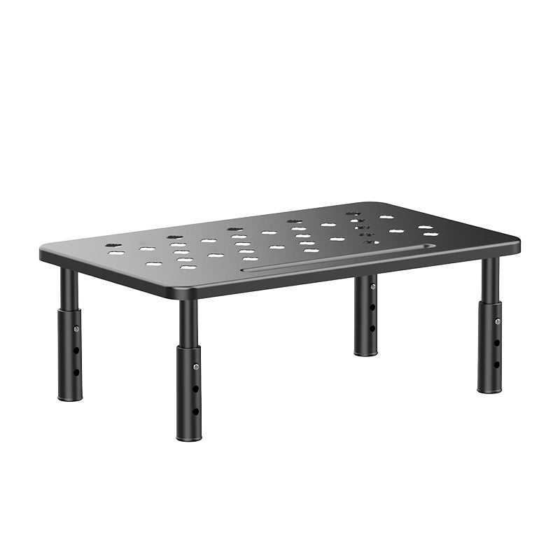 Desktop computer stand monitor support shelf