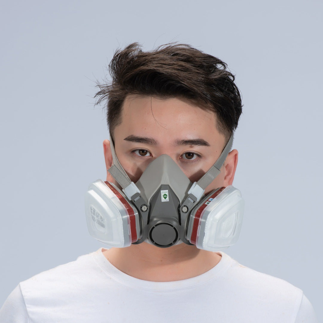 Silicone Gas Mask for Toxic Fume Protection
