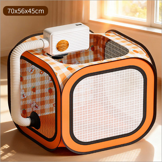 Portable Pet Drying Box with Hair Dryer