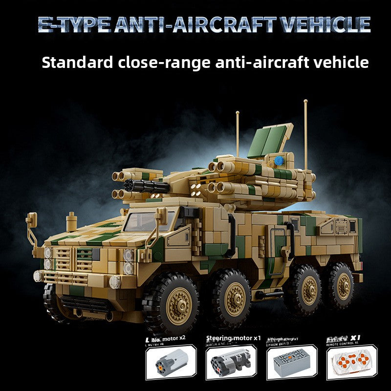 Military Building Blocks M2 Bradley Armored Vehicle Model