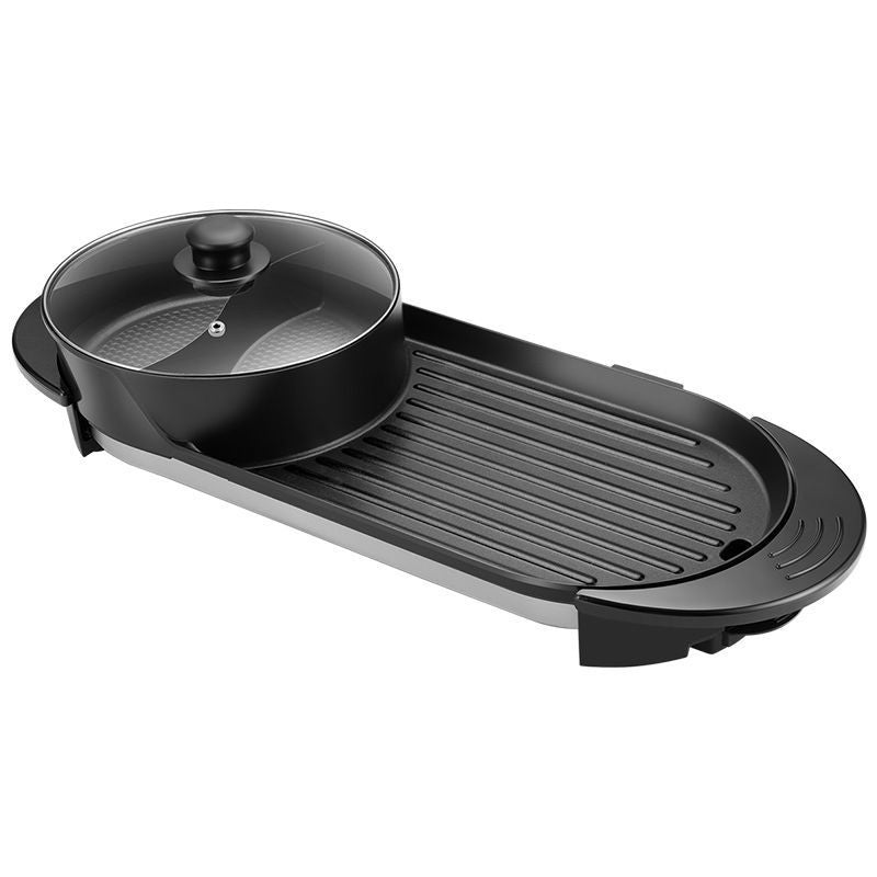 Multifunctional Grilling and Sauteing Combined Cooker