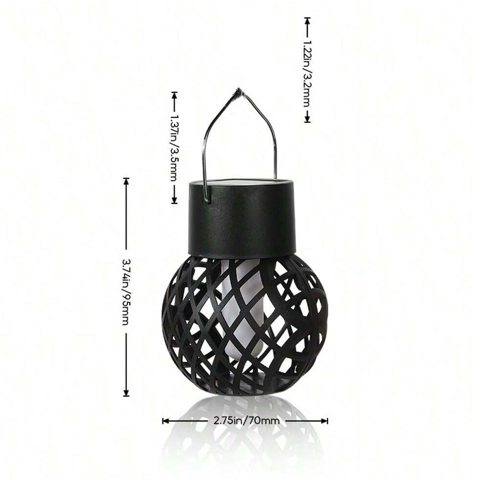 Lumina Waterproof Hanging Solar Lights-Realistic Flicker Flame Garden Decor
