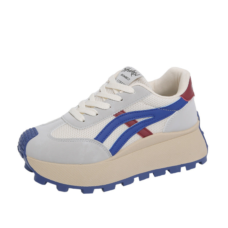 Women's casual platform chunky sneakers