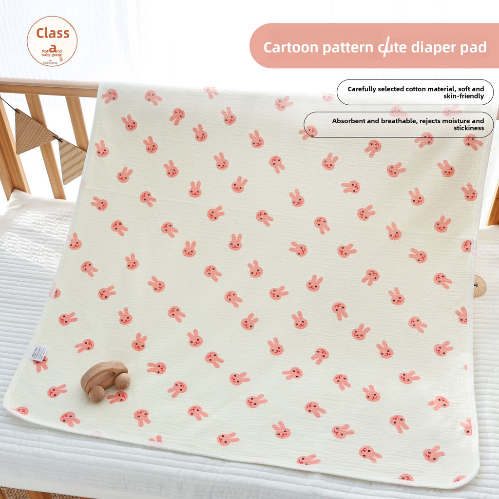 Cotton Baby Waterproof Bed Pad
