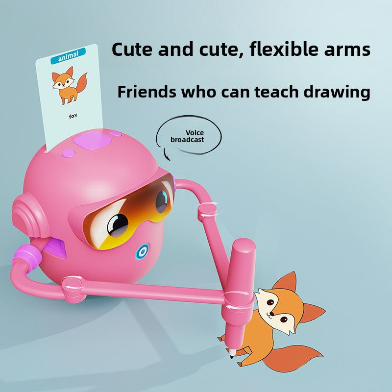 Painting robot toys