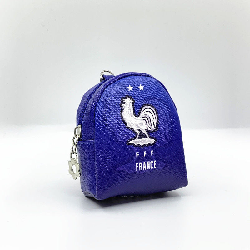 Football Team Coin Purse Key Storage