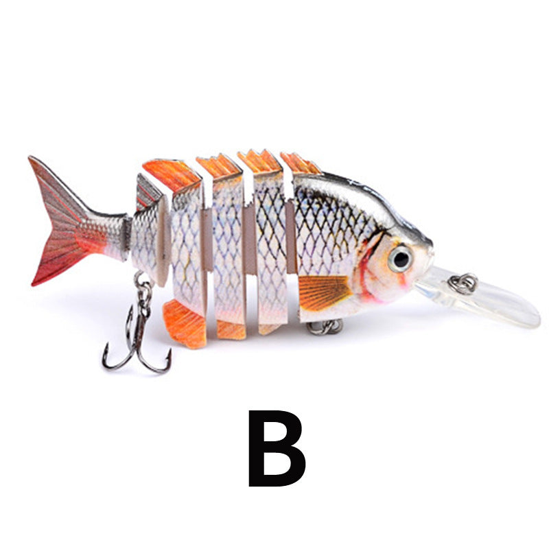 Hard Plastic Multi-Joint Fishing Lure