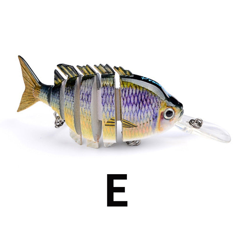 Hard Plastic Multi-Joint Fishing Lure