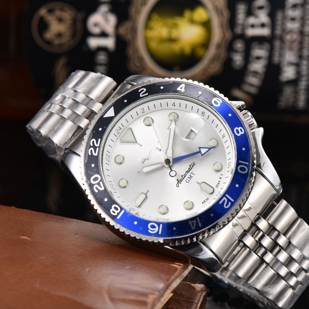 Men's Quartz Watch with Alloy Strap