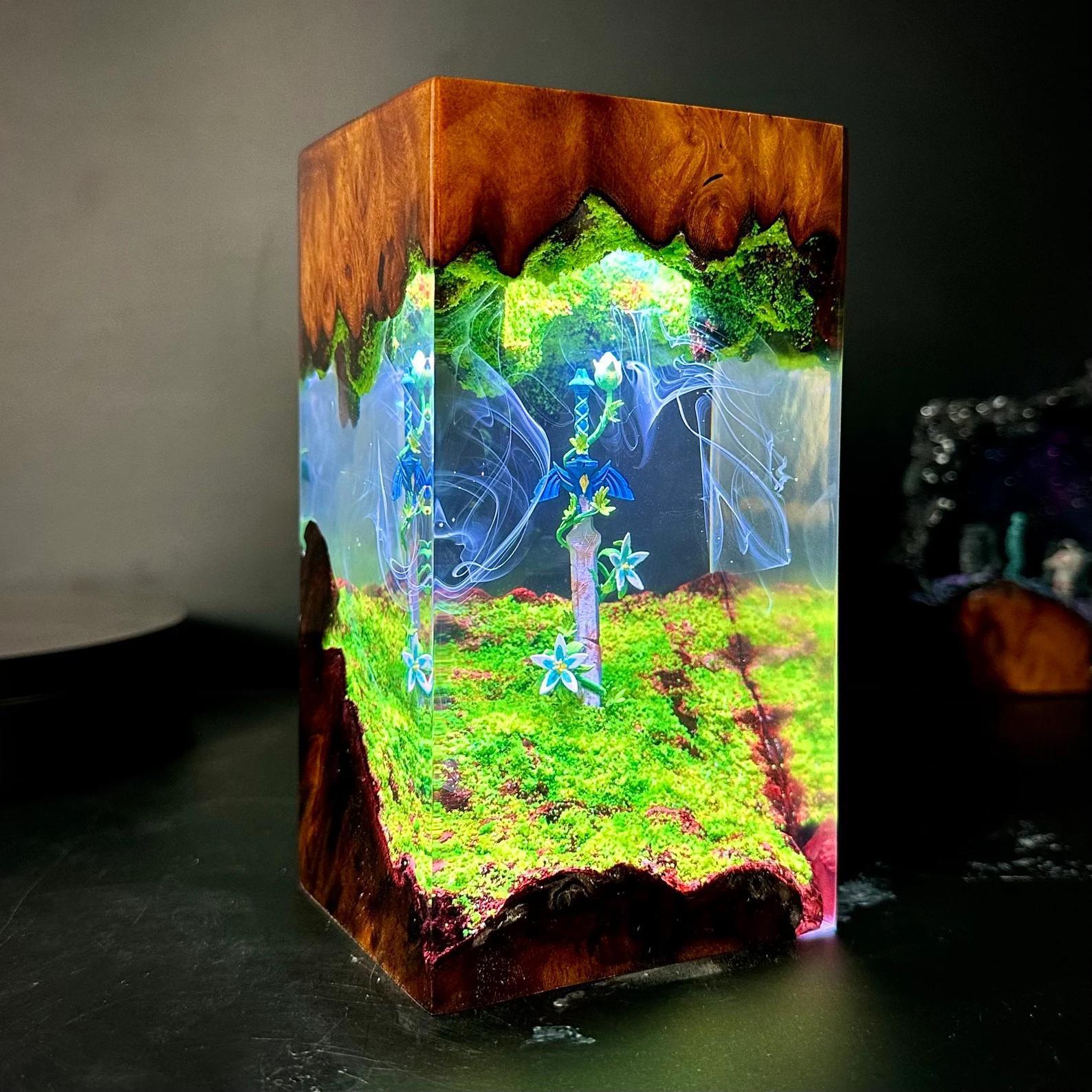 Resin Decorative Night Light